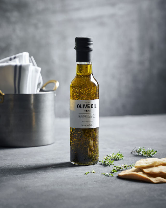 Nicolas Vahé - organic oliiviöljy, timjami