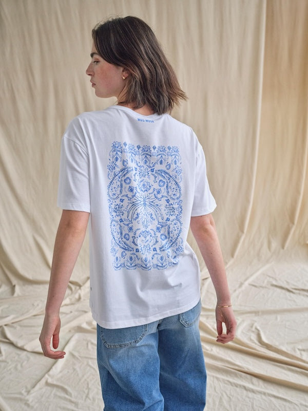 Endre t-paita, white
