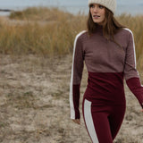Fleur paita merinovillaa, Dark Cherry