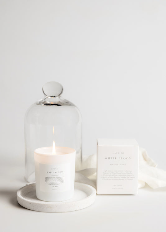Lavliér - White Bloom Tuoksukynttilä 150 g