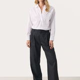 Part Two - Cherra pants, Dark navy pinstripe