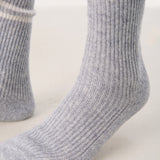 Dorin villasukat, Grey Melange Stripe