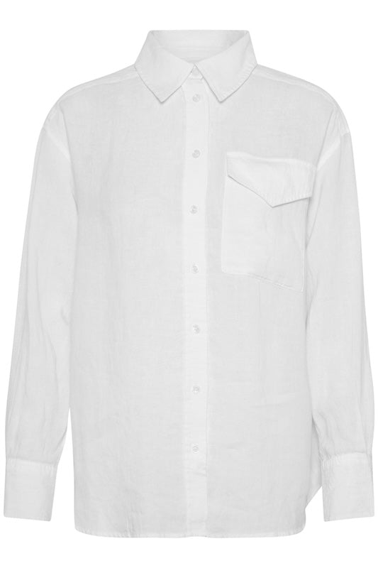 Nuvin pellavapaita, bright white