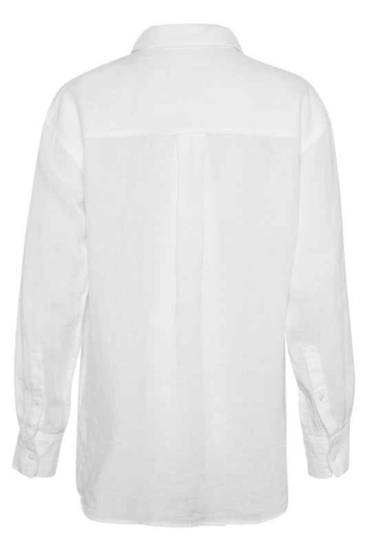 Nuvin pellavapaita, bright white