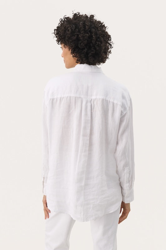Nuvin pellavapaita, bright white