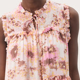 Riyana mekko, Pink Nectar Scattered Flower