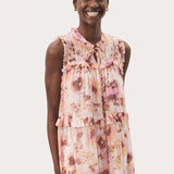 Riyana mekko, Pink Nectar Scattered Flower