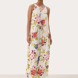 Theona mekko, Multi Flower Print