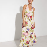 Theona mekko, Multi Flower Print