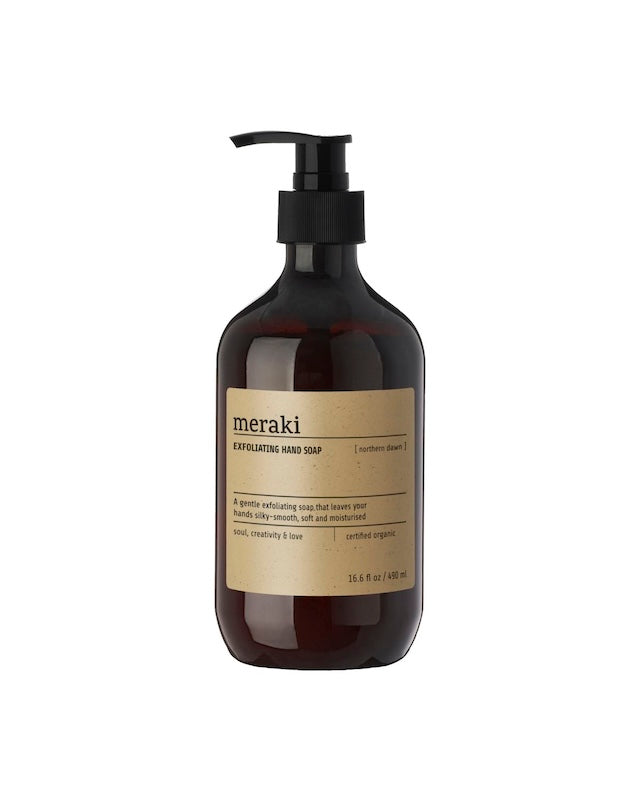 Meraki - kuoriva käsisaippua, exfoliating hand soap, Northern Dawn