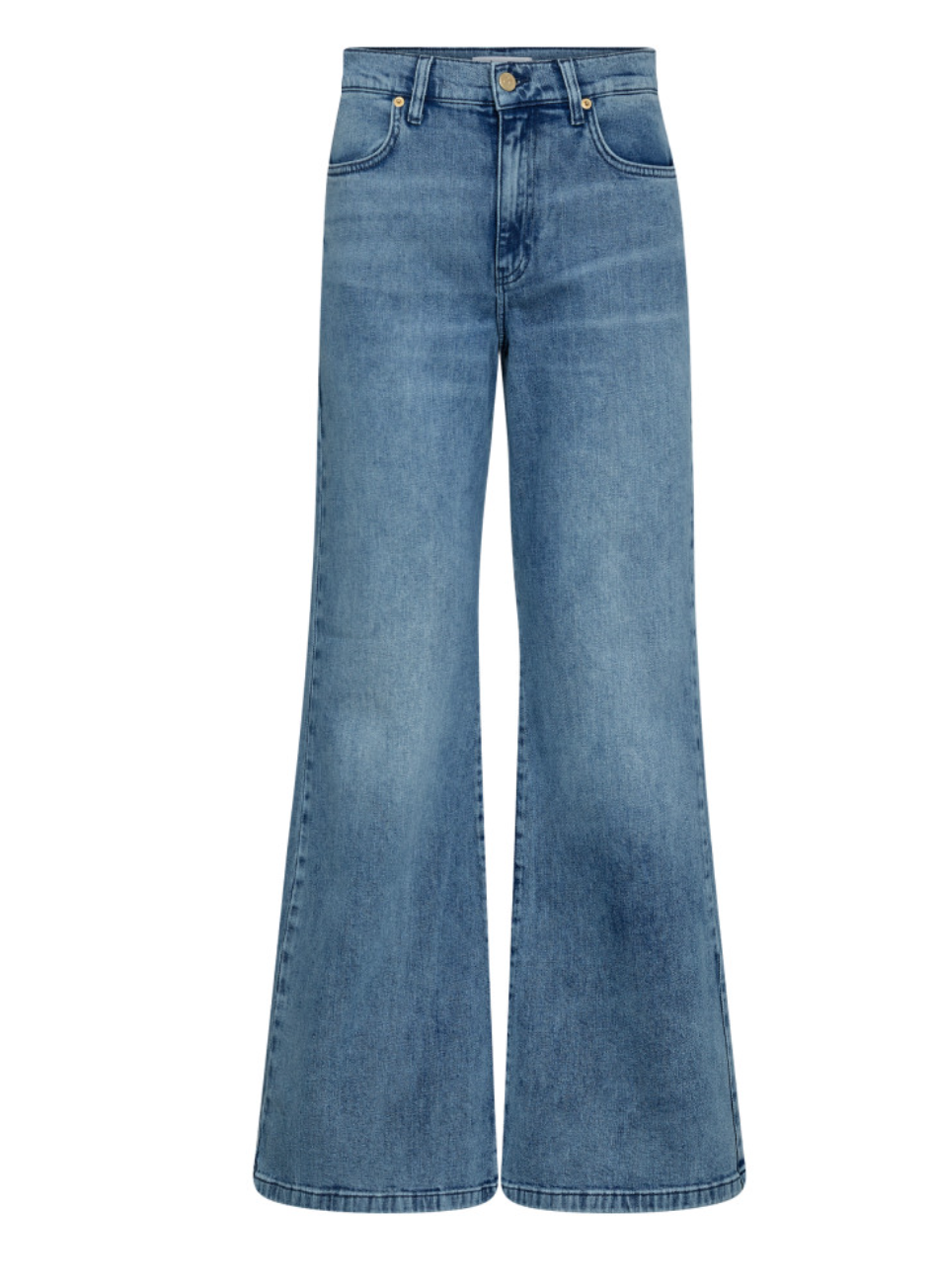 co'couture - DoryCC Bleach Long Jeans, used denim