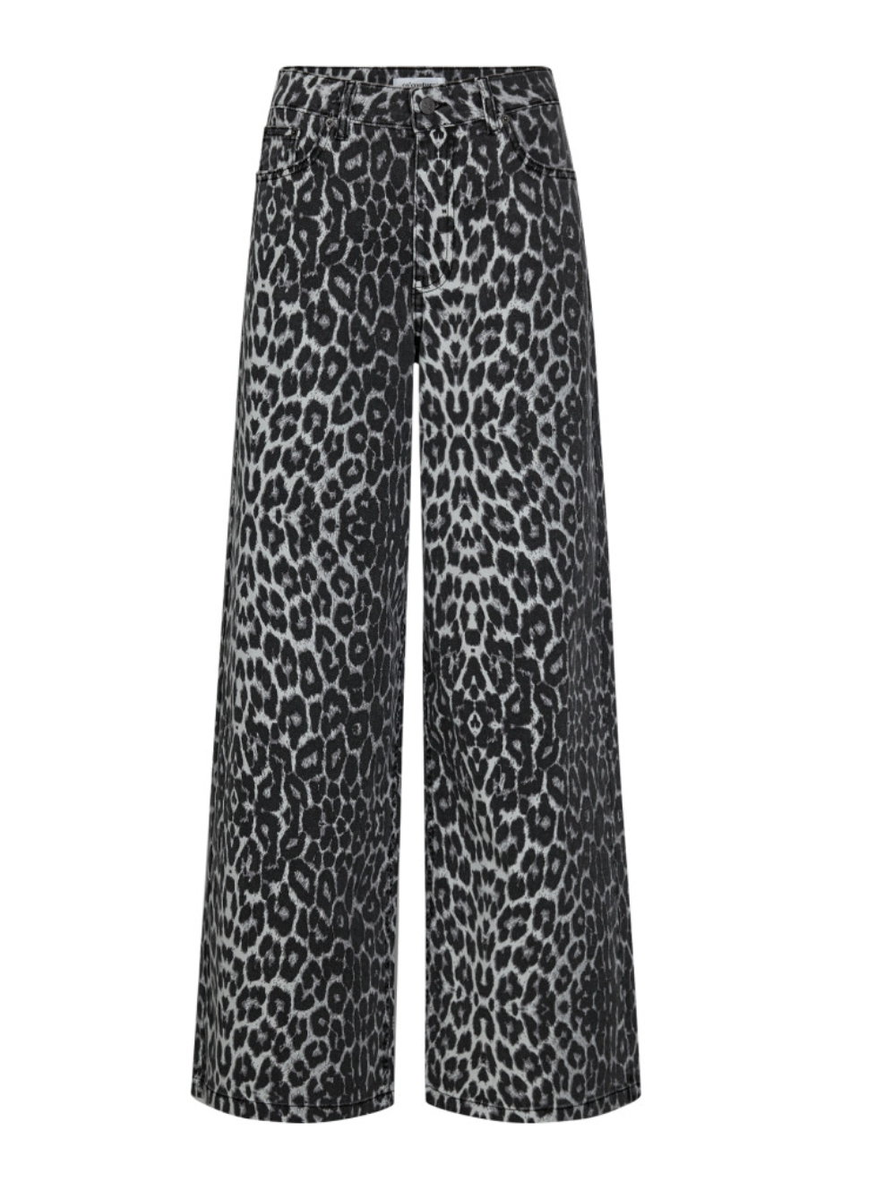 co'couture - LeoCC Wide Pant, grey