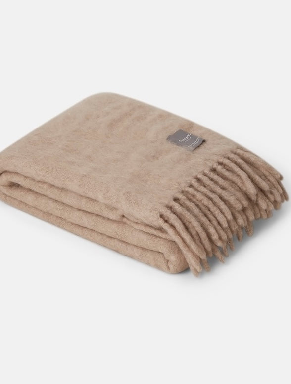 Luxury Kid Mohair torkkupeitto, Light Taupe