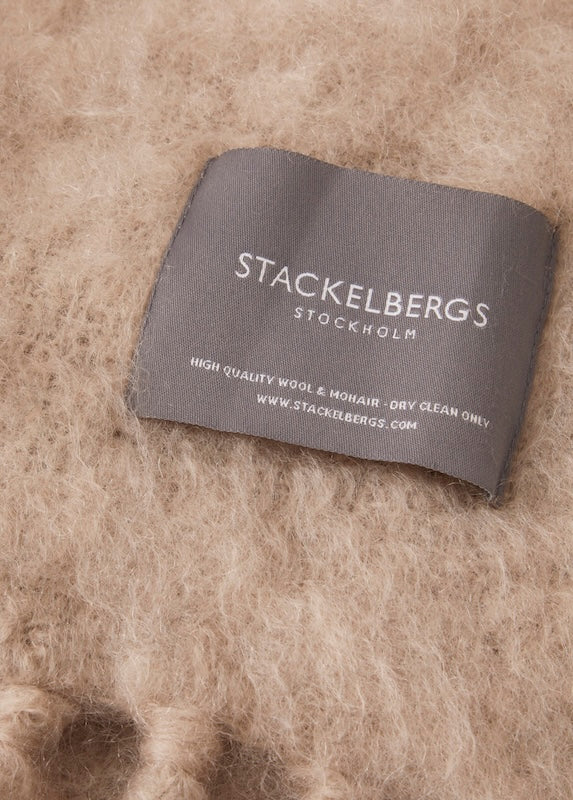 Luxury Kid Mohair Pure Light Taupe torkkupeitto