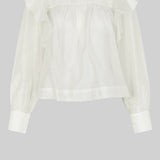 Dream Ruffle pusero, Jet Stream