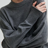 Calm Knit neule, Grey Melange