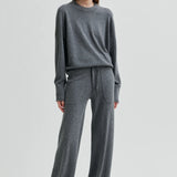 Calm Knit neulehousut, Grey Melange