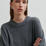Calm Knit neule, Grey Melange
