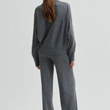 Calm Knit neulehousut, Grey Melange