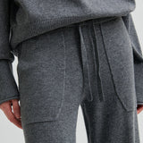 Calm Knit neulehousut, Grey Melange