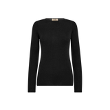 Bouch pitkähihainen trikoopaita villaa, Black