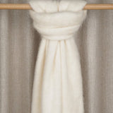 alina alpakkahuivi cream