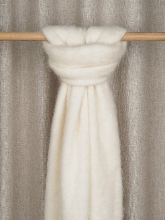 alina alpakkahuivi cream