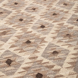 Kelim matto, Natural Grey #622 / 204x294