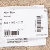 Kelim matto, Natural #625 / 133x169