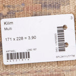Kelim matto, multi #602 / 171x228cm