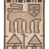Kelim Kashgai matto, Natural #636 / 95x161