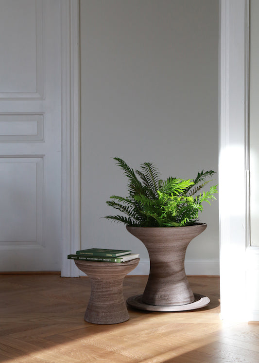 Bergs Potter - ruukku Celeste RAW Grey, H 28 cm, Set