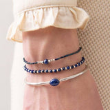 A Beautiful Story - Iris rannekoru Lapis Lazuli, silver