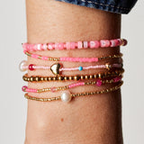 Calypso Bracelet, Flamingo Pink