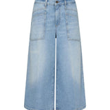 Culotte Sagai Jeans, Light Blue