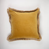 Julie tyynynpäällinen 50x50cm, Olive/Mustard