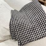 Olsson & Jensen - Vipa ruudullinen keittiöpyyhe pellavaa