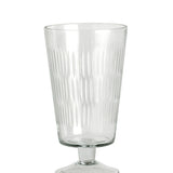 Jalallinen lasivaasi, facet