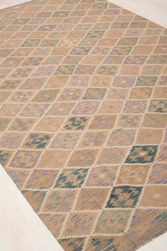 Kelim matto, multi custom #618 / 210x337cm