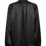 Mos Mosh - Sille Glossi Blouse, Black