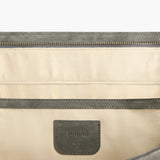 Lisa Bowler Bag Suede, Stone Grey