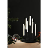 eno studio - MULTI CANDLE PIN kynttilänjalka, musta