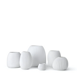 Maljakko 34 cm, opaali valkoinen