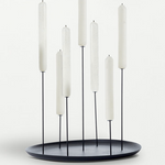 eno studio - MULTI CANDLE PIN kynttilänjalka, musta