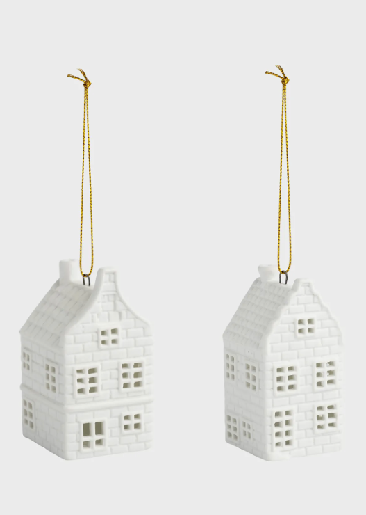 &klevering - Talolyhty kuusenkoriste canal house, 2kpl