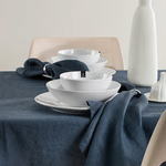 Himla - pellavaservetit, 4kpl tummansininen