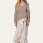 Americandreams - Silja mohairneule, beige