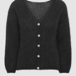 Americandreams - Cornelia mohairneuletakki, black