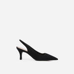 Flattered - Franchesca Suede korkokengät, musta