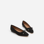 Flattered - Monica ballerinat, musta mokka